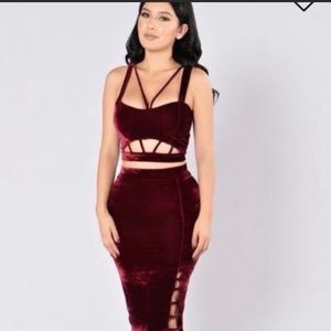 Fashion nova 2 piece set